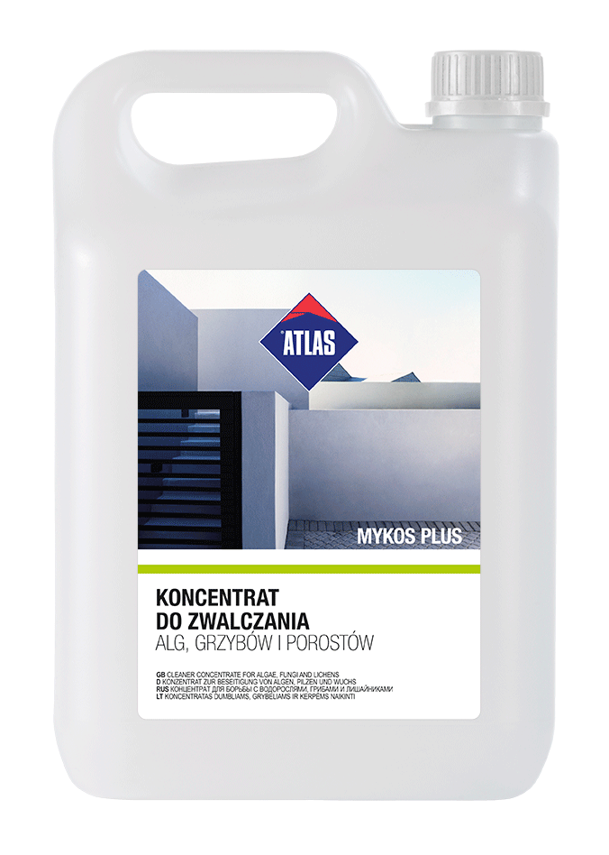 MYKOS PLUS Konzentrat zur Bekämpfung von Algen, Pilzen und Flechten 5L