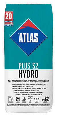 ATLAS PLUS S2 HYDRO stark verformbarer Kleber C2TES2 mit Wasserdichtigkeitsfunktion 15kg
