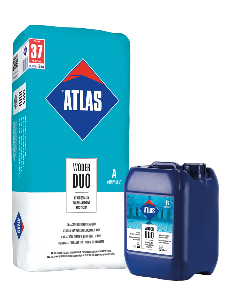 ATLAS WODER DUO Zweikomponenten-Abdichtung 32kg