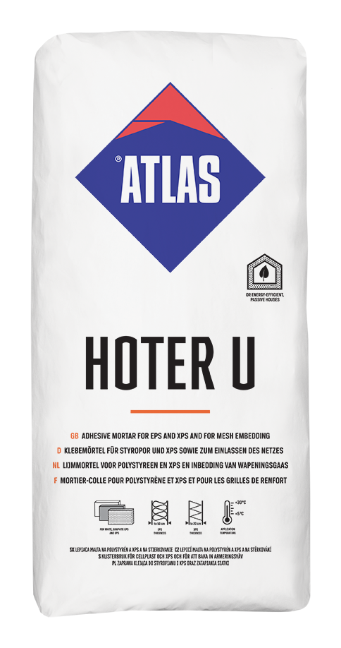 ATLAS HOTER U Klebemörtel für EPS, XPS und für Unterputz