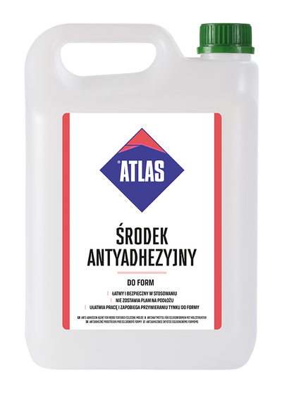 ATLAS ANTIADHÄSIONSMITTEL Antihaftmittel für holzstrukturierte Silikonformen 5L