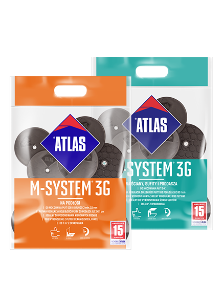 ATLAS M-System 3G Anker zur Befestigung von Platten an Wänden, Decken, Dachschrägen und Böden