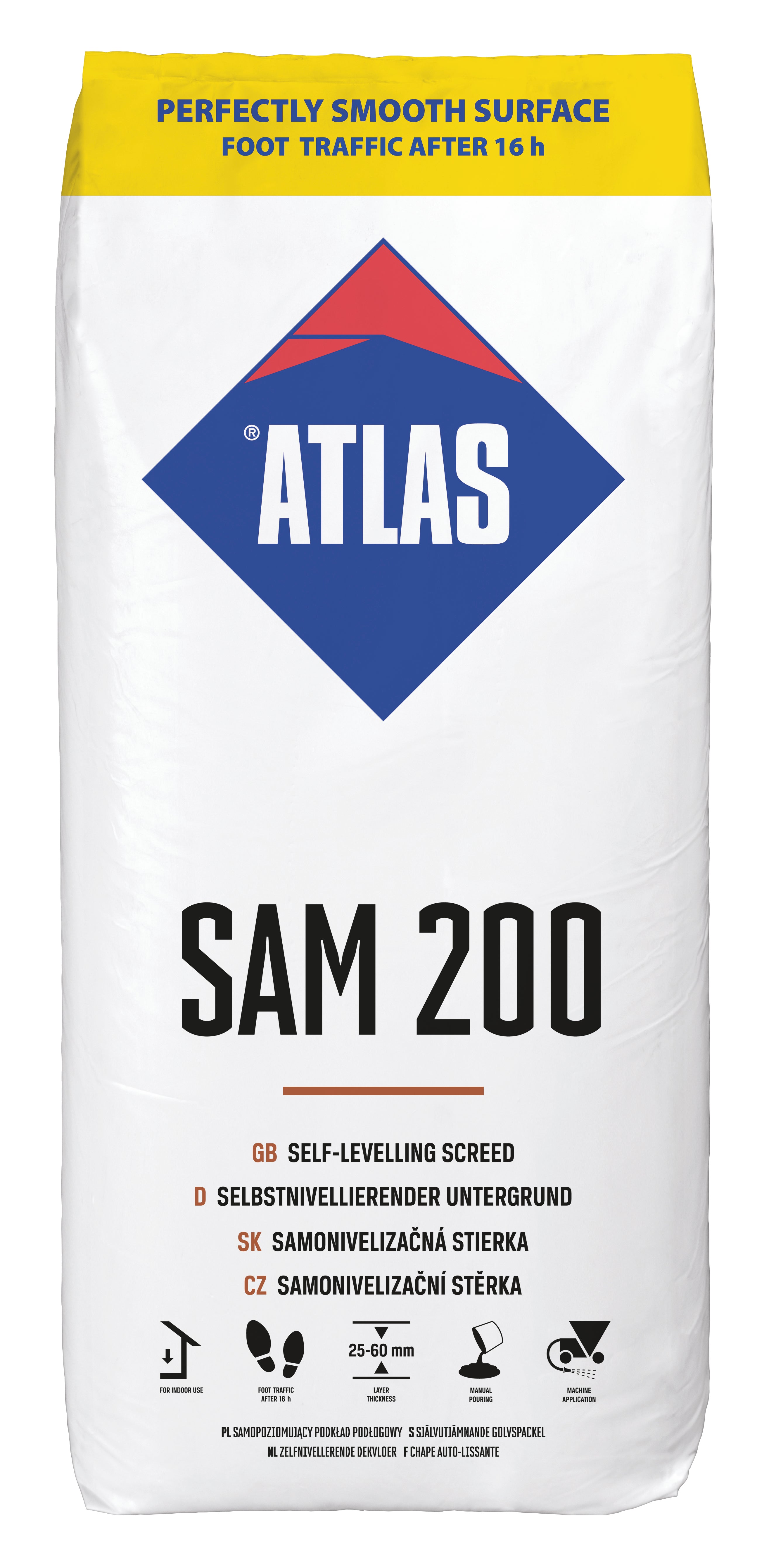 SAM 200 schnell abbindender, selbstnivellierender Estrich (25-60 mm ...