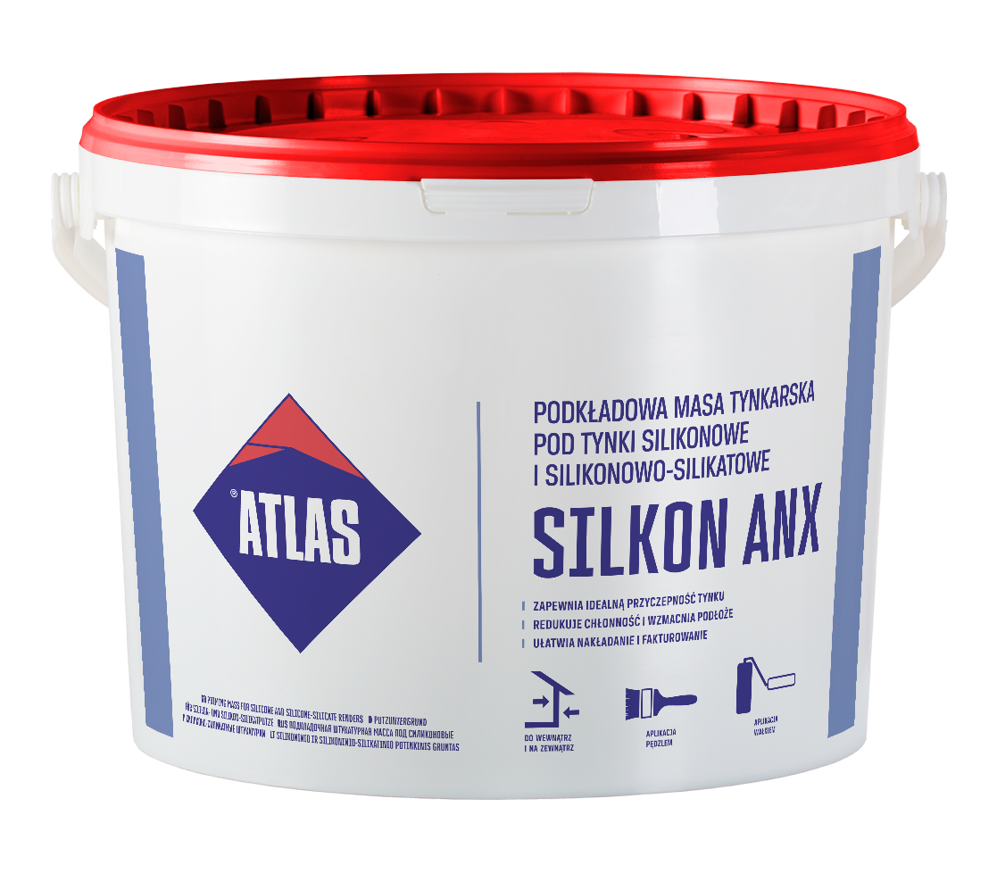 Putzuntergrund für Silikon Putz ATLAS SILIKON ANX