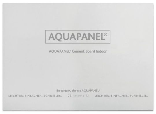 Knauf Aquapanel Cement Board Indoor  12,5x900x1250mm